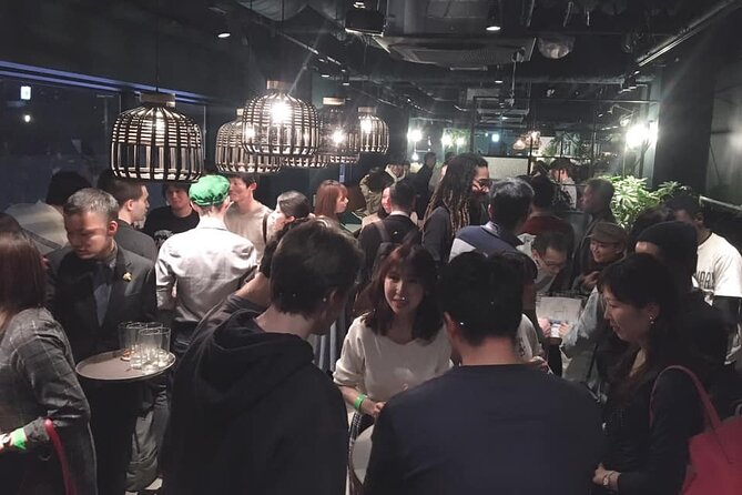3-Hour Tokyo Pub Crawl Nightlife Welcome Guided Tour in Shibuya - MIRAI SAKE and KUBOTA SAKE BAR in Shibuya Parco