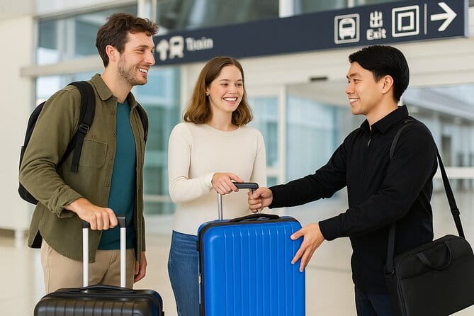Airport Shuttle Arrival Transfer : from Haneda Airport to Tokyo City - Timing, flight details, and the airport meeting