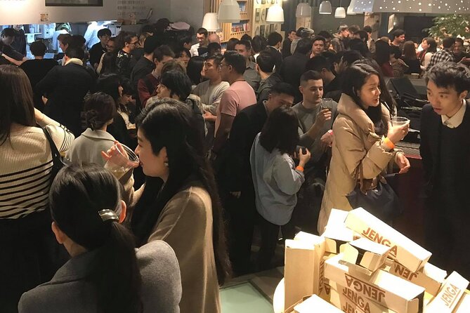 AllWeCanDrink "Can Come Alone" Shibuya Friending Party Experience - 7:45 to 9:45 p.m., two hours of open conversation