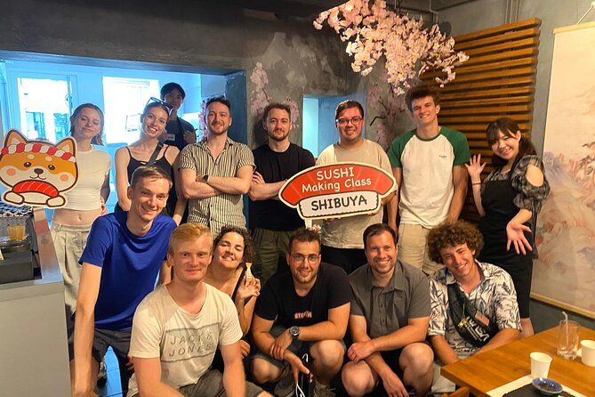 Best Sushi Making Class in Tokyo: Sushi Making Class Shibuya - Eating your own sushi completes the lesson