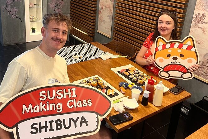 Best Sushi Making Class in Tokyo: Sushi Making Class Shibuya - Dietary requests need planning