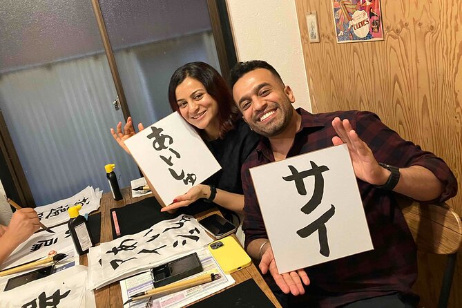 Calligraphy Culture SHODO Experience in Tokyo - The hostel setting: useful, informal, and not perfectly quiet
