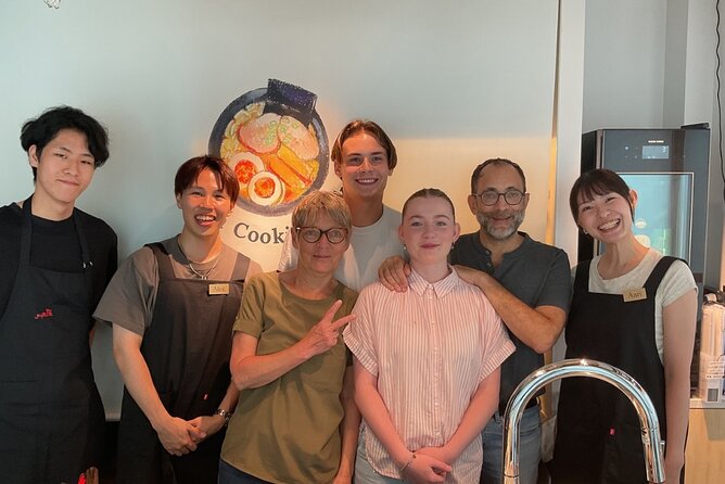 Cozy Tokyo Class: Ramen, Sushi, Sake Pairing & Cultural Exchange - Sushi or gyoza: clarify the second dish