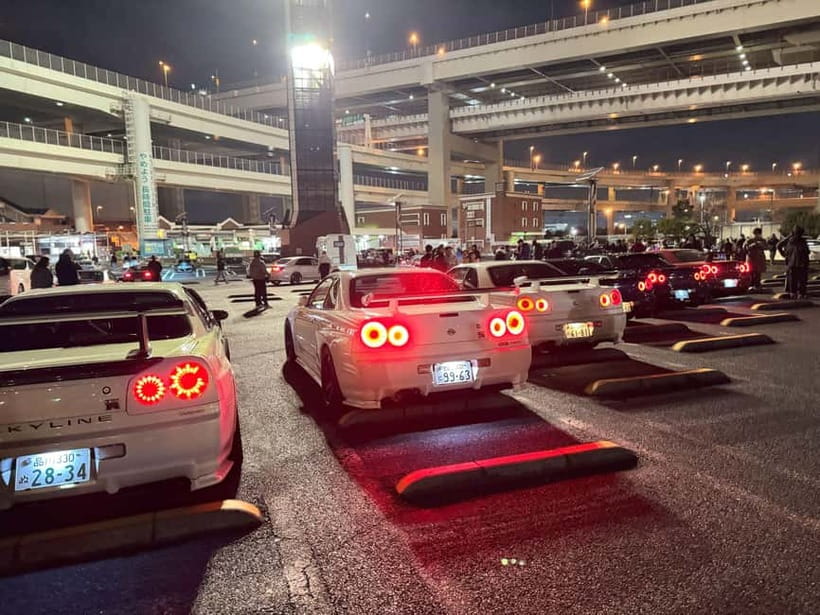 Daikoku & Tokyo JDM Night Tour in R34 or TopSecret R35 GT-R - Is $387 good value?