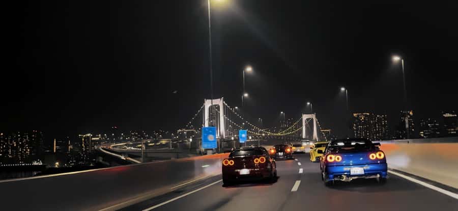 Daikoku & Tokyo Private JDM Tour by 700HP R34 GT-R - Why the R34 ride is the real centerpiece