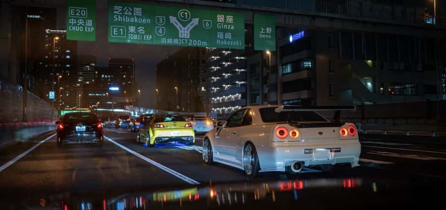 Daikoku & Tokyo Private JDM Tour by 700HP R34 GT-R - A PIT Autobacs: more than a quick shopping stop