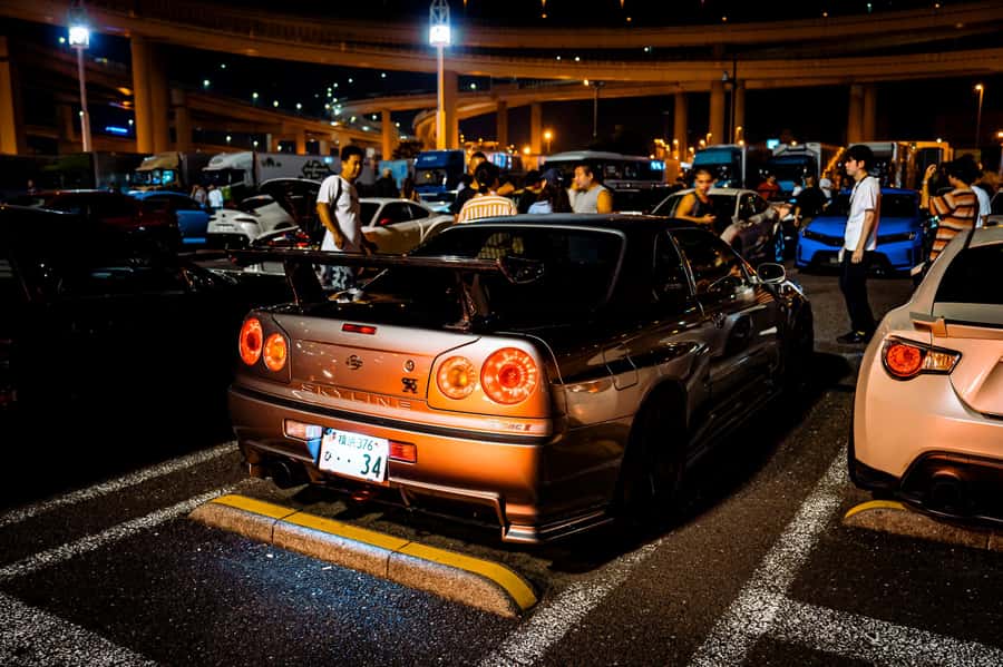 Daikoku & Tokyo Private JDM Tour by 700HP R34 GT-R - The drive through Tokyo and Yokohama