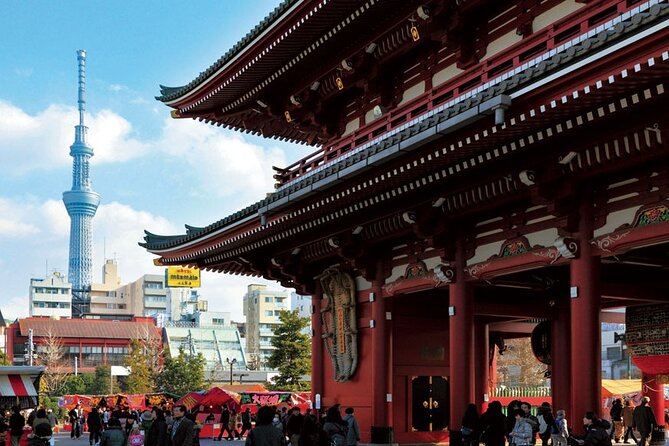 Dynamic Tokyo: Tokyo Tower, Tea Experience, Bay Cruise Day Tour - The Rainbow Bridge drive connects old and new Tokyo