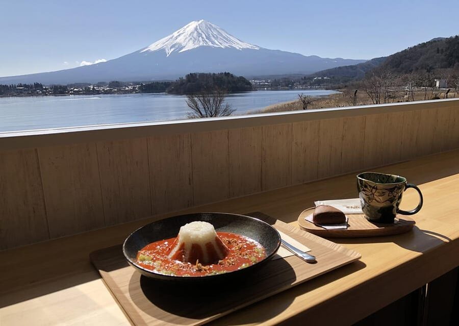 From Tokyo: Fuji Mountain Area - FujiQ - Lake Kawaguchiko - Chureito Pagoda - Chureito Pagoda and the famous mountain view