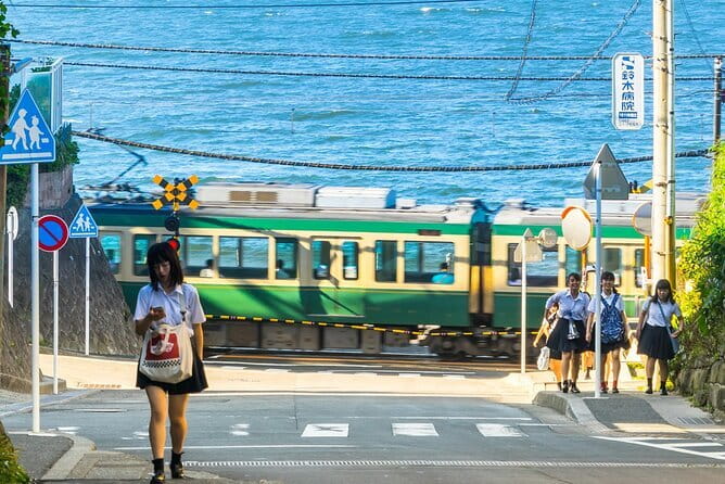 From Tokyo Kamakura, Hachimangu Shrine and Enoshima Full Day Tour - Exploring Enoshima Shrine and the island slopes