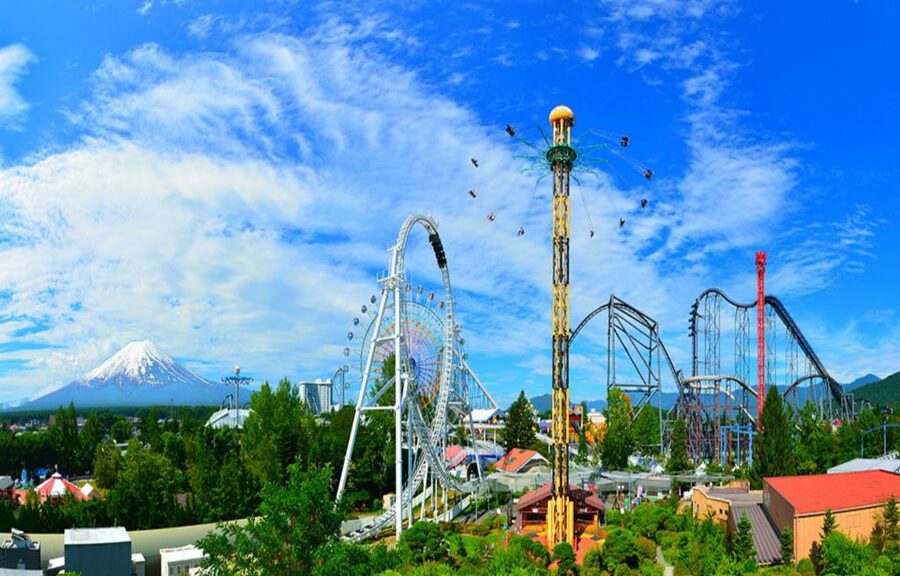 Fuji-Q Highland: Afternoon Pass (Non-Japanese Citizens) - Mt. Fuji views are a bonus, not a promise