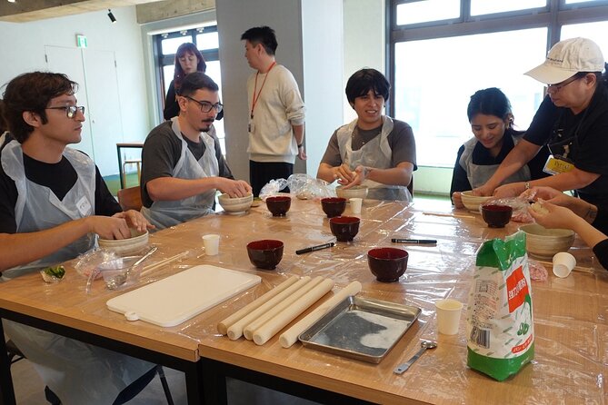 Gyoza Making from Scratch- Tokyo Ultimate Cooking Class - Step four: pan-frying yaki-gyoza