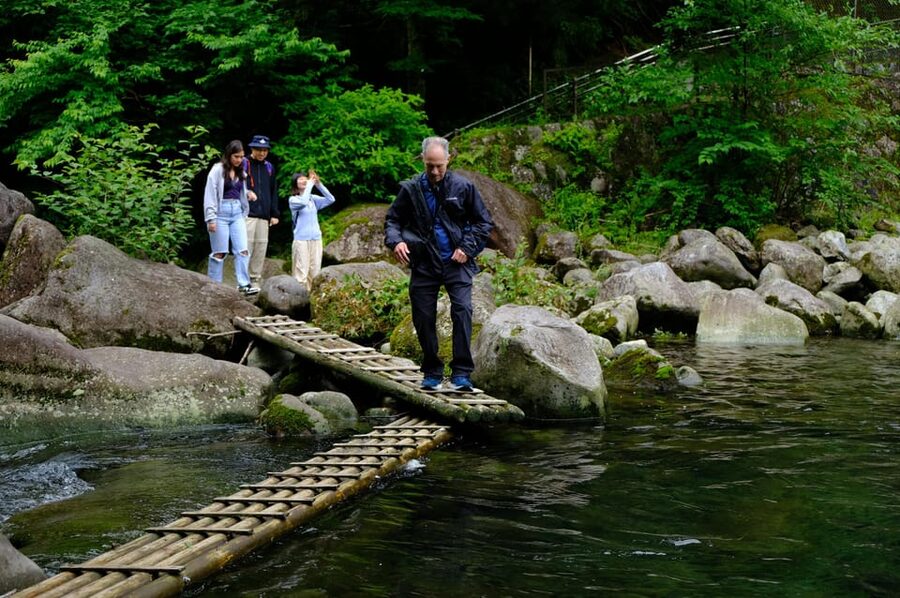 Hakone Hachiri: Old Tokaido Highway Hiking Tour - Mishima Taisha and the Genbe River
