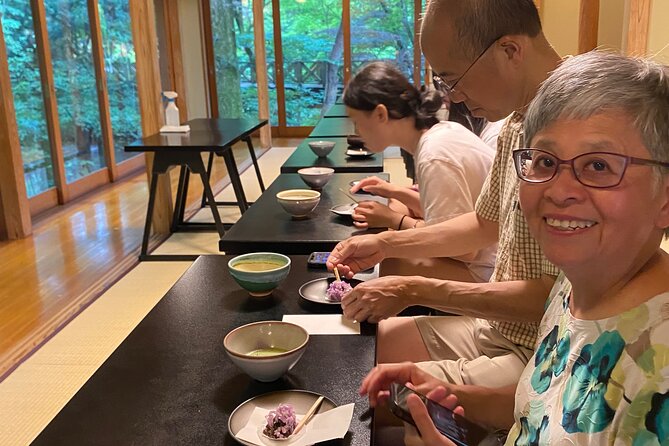 Hidden Fuji drive tour with a Local English speaking guide - Yoshida udon at Menkyo-kaiden