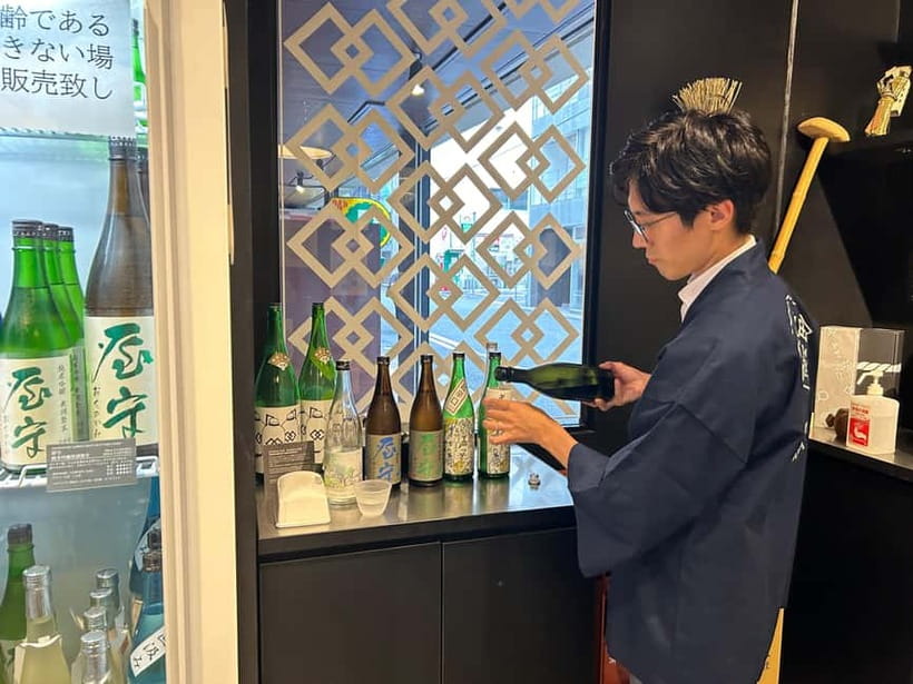 Historic Kanda Sake Tasting at Tokyo’s Oldest Shop (1596) - Inside Toshimaya Rita-Shop, where the experience settles in