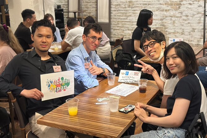 Japanese Speaking Experience Meet the locals Friend Cafe Shibuya - What the seat changes add to the evening