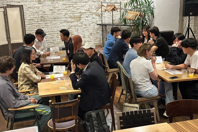 Japanese Speaking Experience Meet the locals Friend Cafe Shibuya - The value of $29 for a two-hour meetup