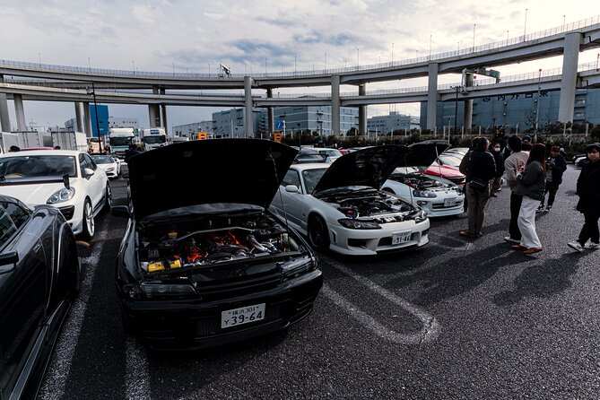 JDM Experience with Fast&Furious RX-7 (English speaking Driver) - Daikoku Parking Area and the JDM meet