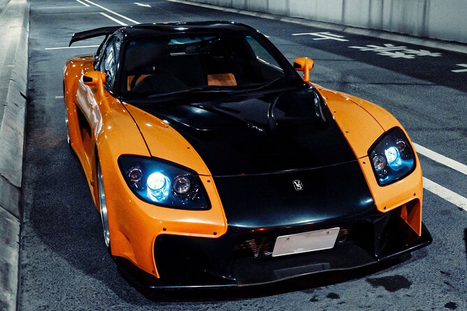 JDM Experience with Fast&Furious RX-7 (English speaking Driver) - From Shibuya to the Tokyo expressways