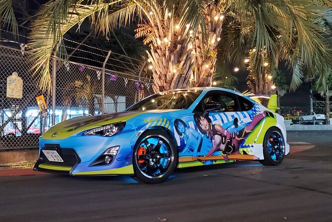 JDM Itasha trip to famous car meet up spot Daikoku Parking - Crossing Rainbow Bridge into Odaiba