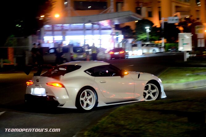 JDM Itasha trip to famous car meet up spot Daikoku Parking - Arriving at Daikoku Parking Area