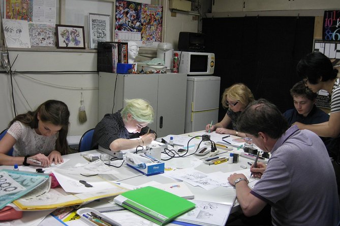 Manga Lesson with a Professional Japanese Manga Artist in Nakano - What You Actually Learn in Two Hours