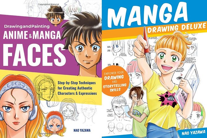 Manga Lesson with a Professional Japanese Manga Artist in Nakano - Using Dip Pens, Ink, and Screen Tones
