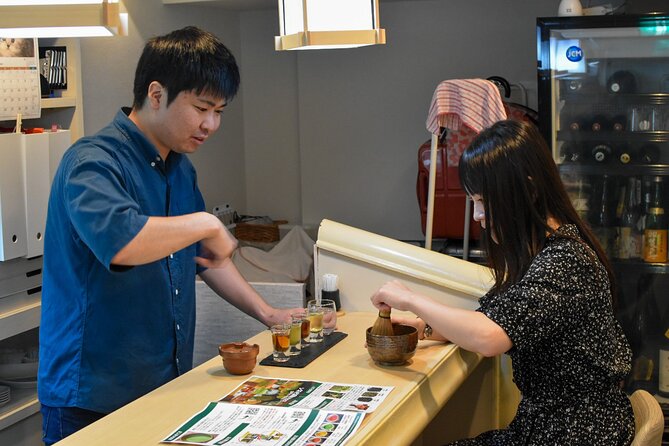 Matcha Experience with of Japanese Tea Tasting in Tokyo - The seasonal welcome drink sets the tone