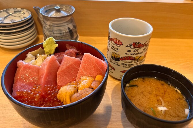 Morning Market Adventure: Toyosu & Tsukiji with Tuna Auction - Watching the tuna auction from the viewing area