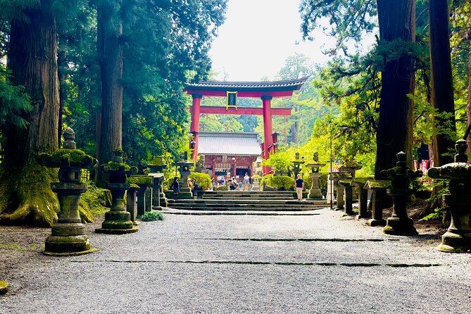Mt. Fuji, Cherry Blossom & Shiba Sakura Pvt. Day Tour - Kitaguchi Hongu Fuji Sengen Jinja Shrine: a quiet forest pause