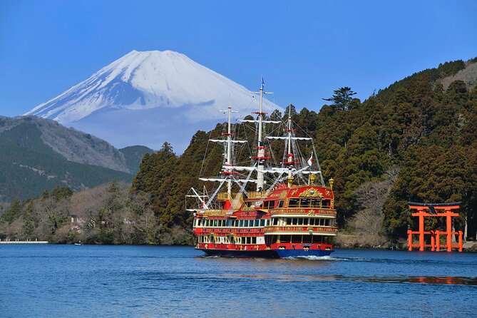 Mt. Fuji & Hakone Bus Tour Bullet Train Return & 28-Hotel Pick-up - Hakone Ropeway and Owakudani’s volcanic air
