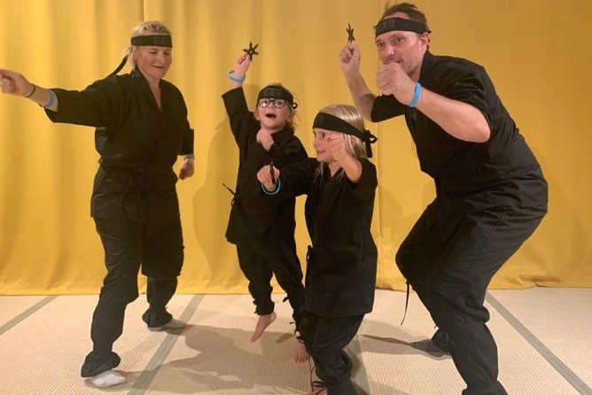 Ninja Experience (Family Friendly) at Samurai Ninja Museum TOKYO - Choosing a costume and becoming a modern ninja