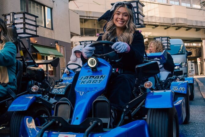 Official Japan Go-Kart Shibuya / Tokyo Tower (IDP Required) - The Imperial Palace and Tokyo Station Slow the Pace