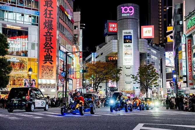 Official Japan Go-Kart Shibuya / Tokyo Tower (IDP Required) - Shibuya Crossing From the Driver’s Seat