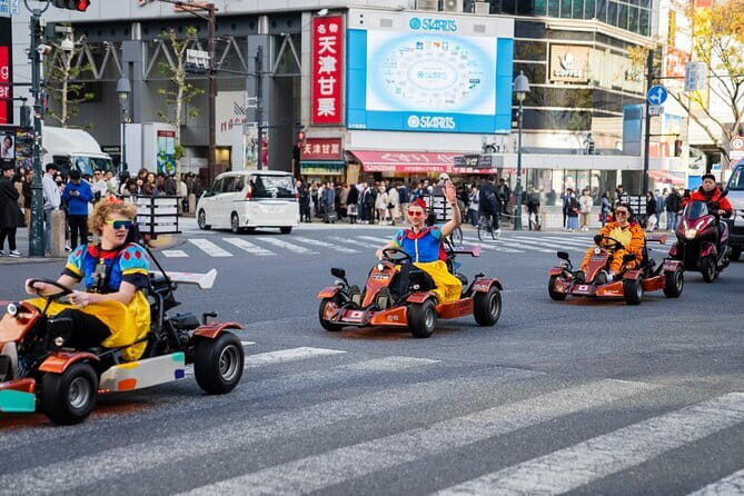Official Japan Go-Kart Through Shibuya / Shinjuku (IDP Required) - Who will enjoy this ride most?