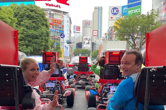 Official Street Go-Kart in Shibuya - Who will enjoy this most