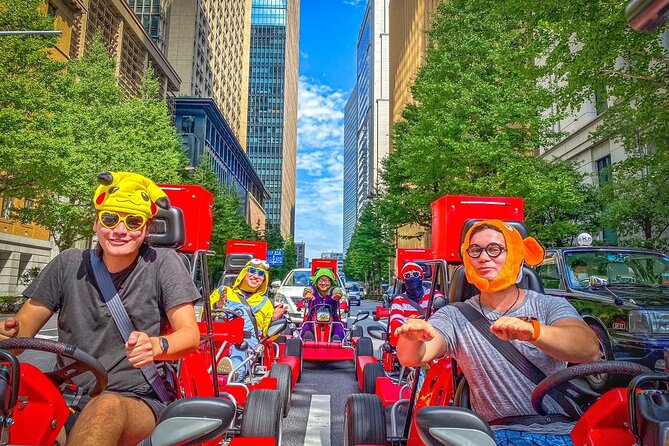 Official Street Go-Kart Tour - Akihabara - Tokyo Station gives the ride a grand opening