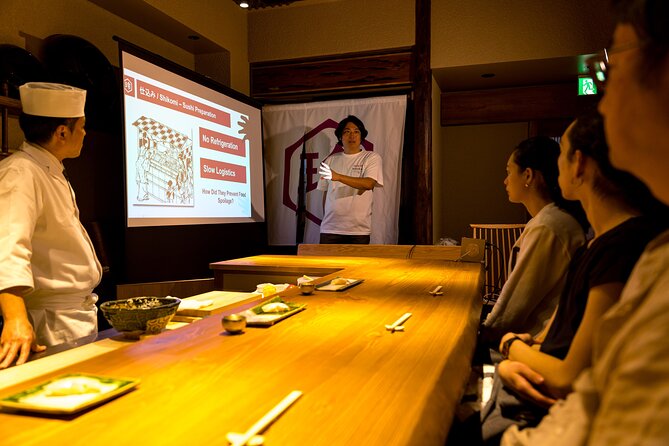 Premium 14-Piece Sushi & Cultural Discovery with Chef Interaction - Children, seating, and food restrictions