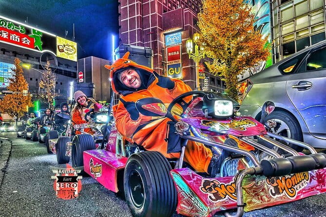 Premium Tokyo Go-Kart Tour in Shibuya to Shinjuku (<em>IDP Required) – Key Points Before You Book’ /></p>
<ul>
<li><strong>A legal document is essential:</strong> Bring a printed 1949 Geneva Convention International Driving Permit issued by an approved agency in your home country.</li>
<li><strong>The group is capped at four:</strong> This gives the ride a more personal feel and helps the guide keep the group together.</li>
<li><strong>The route covers major central districts:</strong> You drive through Shibuya, Harajuku, Omotesando, and Shinjuku, with Shibuya Crossing appearing at both the start and finish of the route.</li>
<li><strong>Evening departures are worth considering:</strong> The 5:30 and 7:30 time slots are favored for Tokyo’s lights and a stronger night-time atmosphere.</li>
<li><strong>Photos are part of the package:</strong> Guide-led photo shooting and one hard-copy printed photo are included.</li>
<li><strong>The action camera costs extra:</strong> If you want your own camera footage, budget an additional ¥3,500 per person.</li>
</ul>
<h2 id="what-this-tokyo-go-kart-ride-really-feels-like">What This Tokyo Go-Kart Ride Really Feels Like</h2>
<p><img width="669" height="446" decoding="async" src=