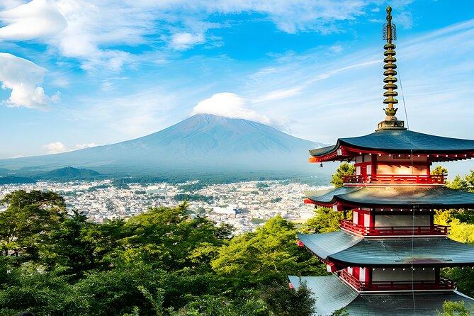 Private Mt. Fuji Day Trip from Tokyo with English-Speaking Driver - Chureito Pagoda and the Arakura Fuji Sengen Shrine