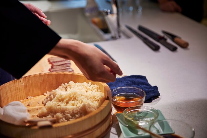 Private Sushi Making with a Sushi Master - A Michelin-starred restaurant setting