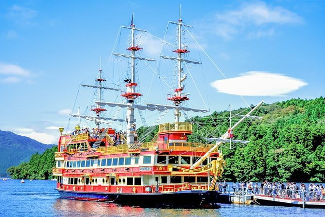 Private Tour - Hakone Day Trip! A Tour to Explore All Must-Sees! - Cruising Lake Ashi by pirate ship