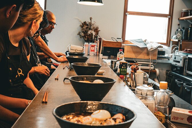 Professional Ramen & Gyoza with Ramen Chef in a restaurant! - Why this class feels different from a standard Tokyo cooking lesson