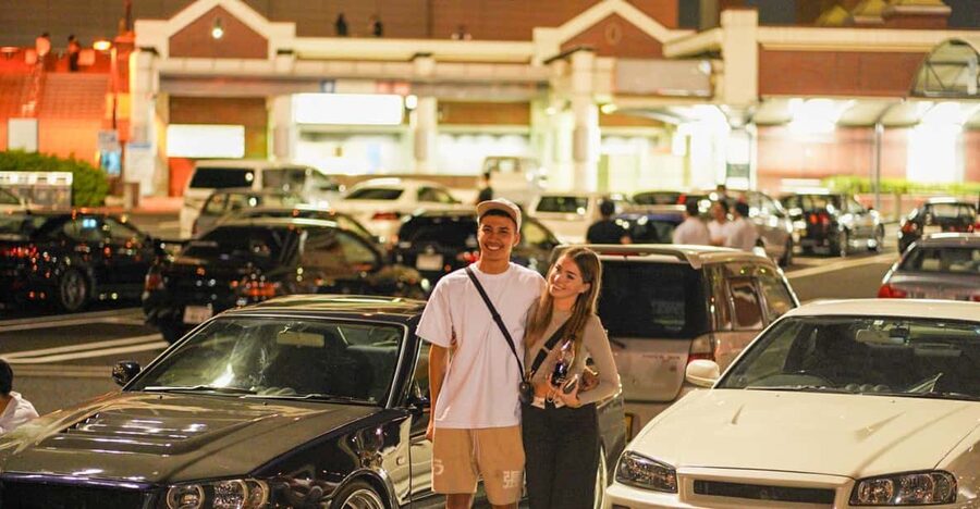 【R34】Tokyo：Private Daikoku tour in Modified R34 - Who will enjoy this most?
