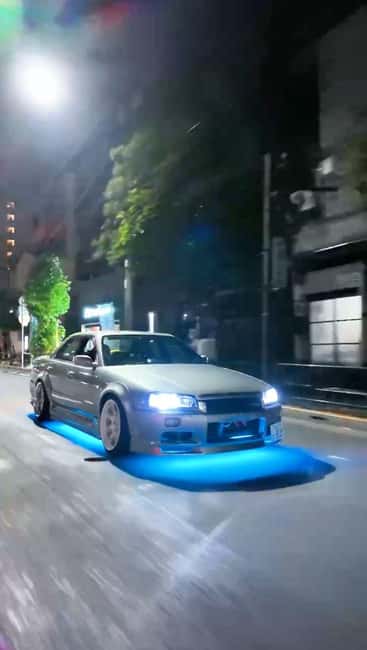 R34Skyline Daikoku PA Fast & Furious Private Experience - Autobacs Shinonome, a useful first stop for car fans