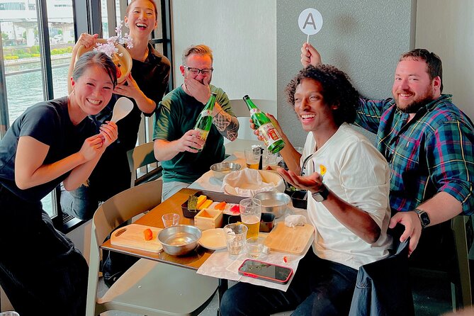 Ramen and Sushi Cooking Class with Sake Pairing Set in Tokyo - A Three-Hour Food Lesson in Tsukishima