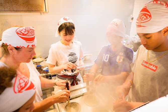 Ramen Cooking Class at Ramen Factory in Mt.Fuji - Starting with dough and handmade noodles