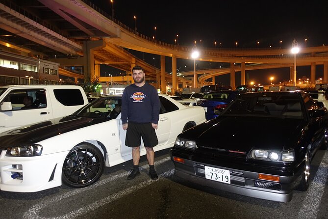 Real Tokyo Runner Club : Daikoku Car Meet Night Tour with JDM Car - The difference between the standard and VIP options