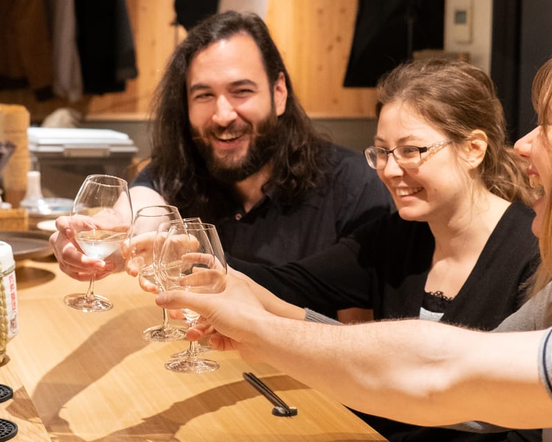 Sake & Food Pairing with Sake Professional - Five glasses that change your idea of sake