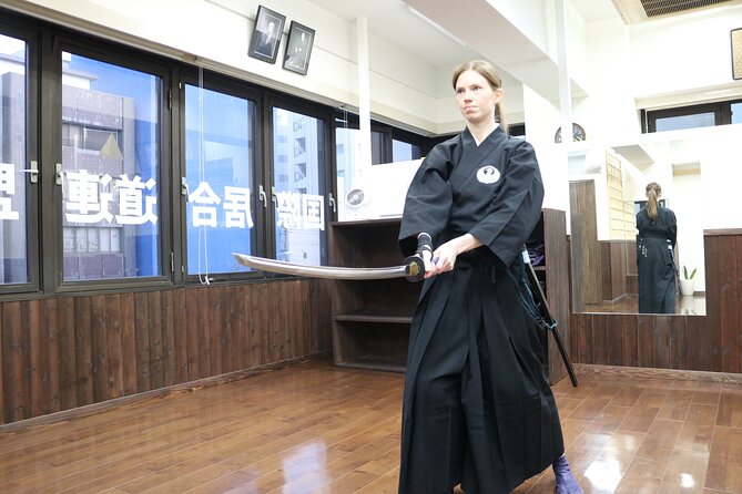Samurai Experience Mugai Ryu Iaido in Tokyo - A one-hour meeting with Tokyo’s samurai tradition